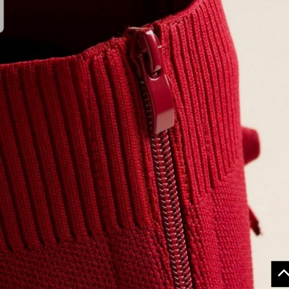 NWT Torrid Red Bow Back Stiletto Boots - Picture 5 of 5